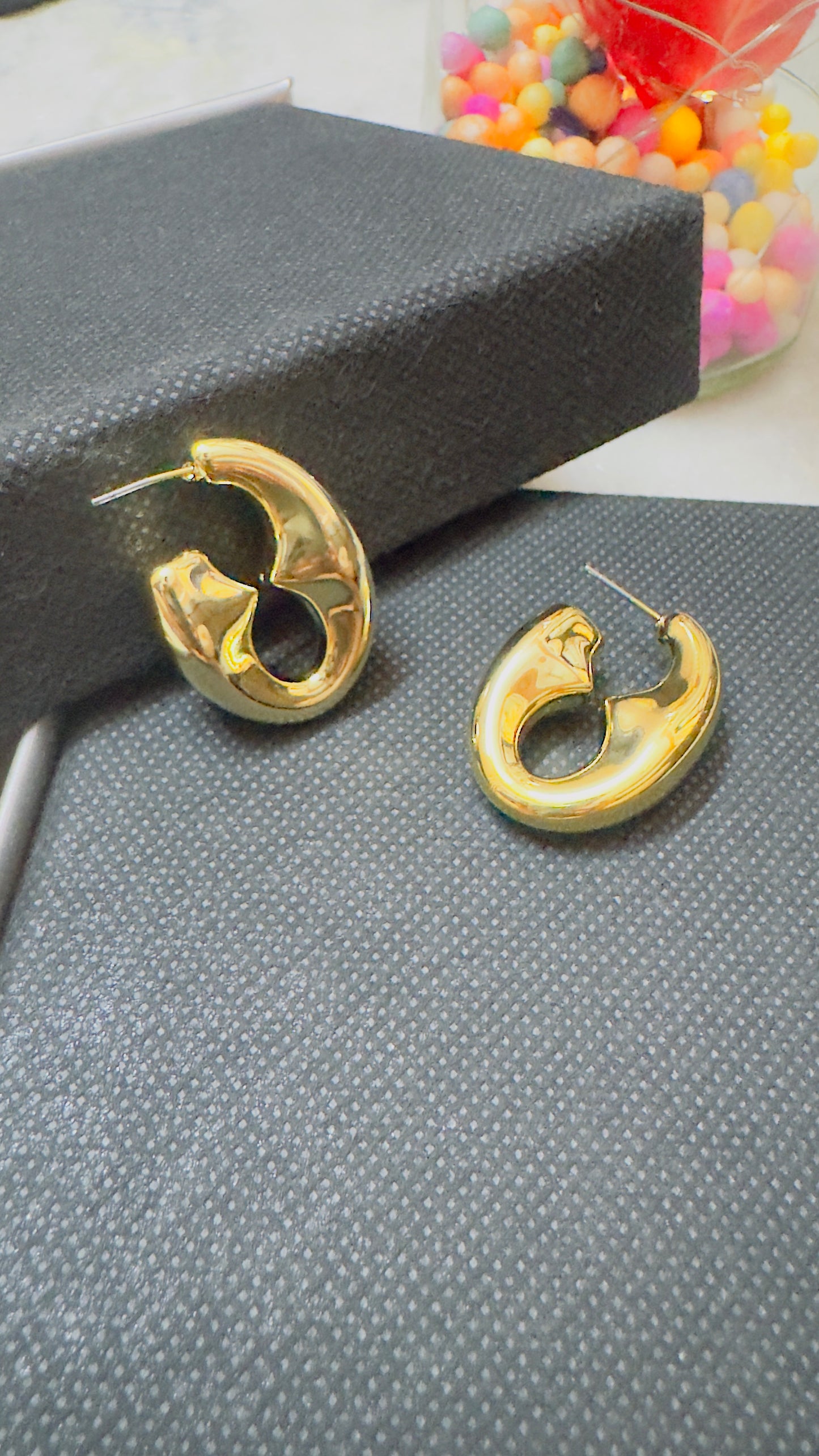 Hoop earrings