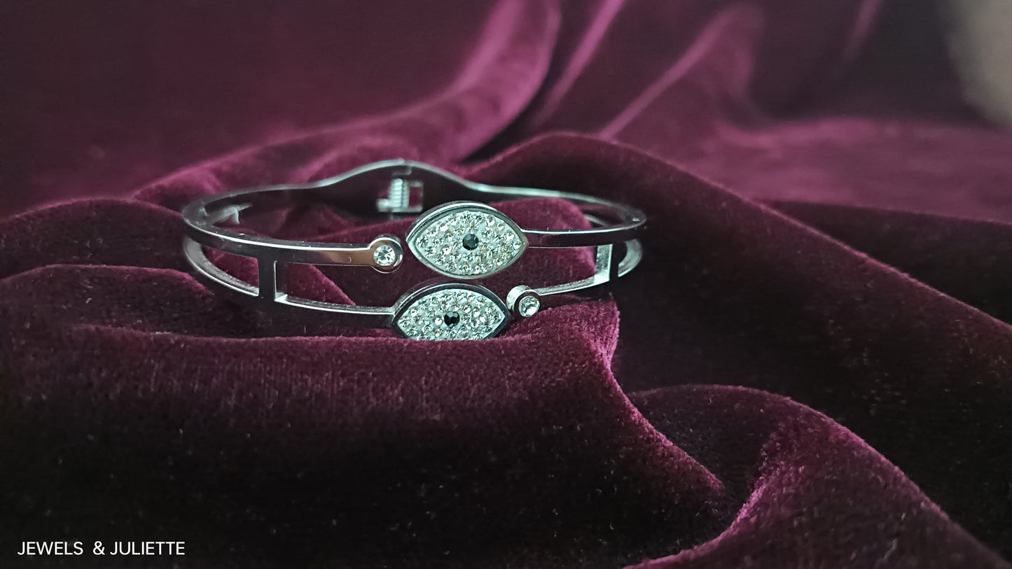 Twin Charm CZ Bracelet